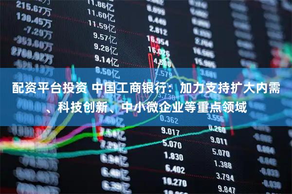 配资平台投资 中国工商银行：加力支持扩大内需、科技创新、中小微企业等重点领域