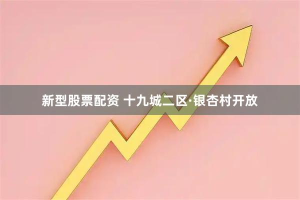 新型股票配资 十九城二区·银杏村开放